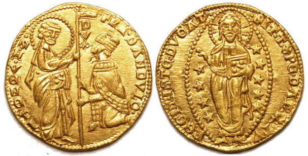 1722年ヴェネツィア 15 ソルディ 銀貨　アロイシオ モセニゴ III 1722年ヴェネツィア 15 ソルディ 銀貨 アロイシオ モセニゴ III